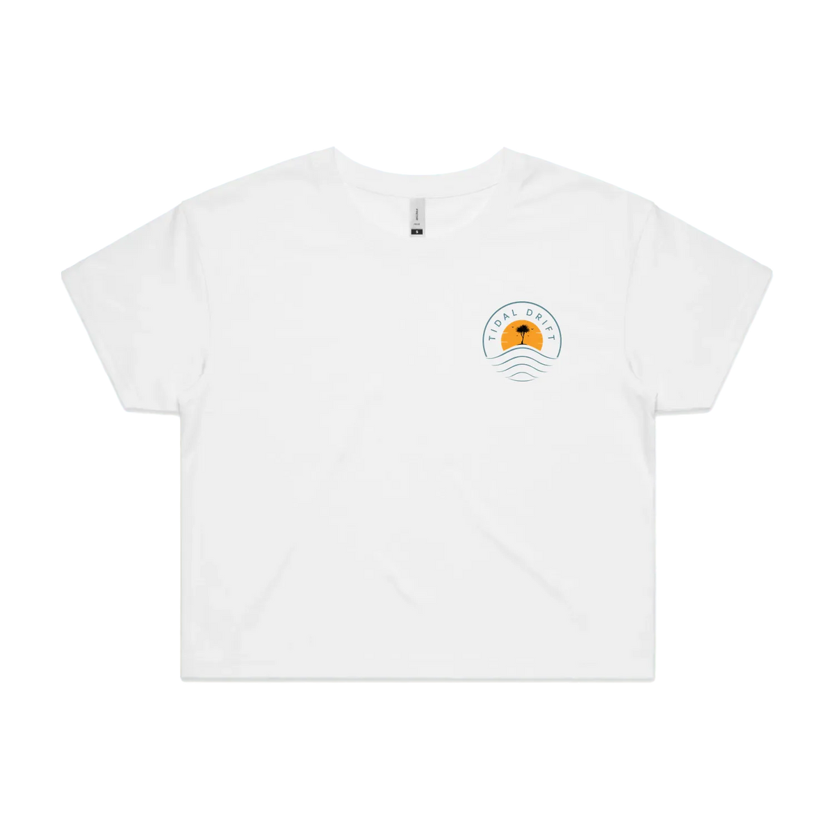 White front flat lay